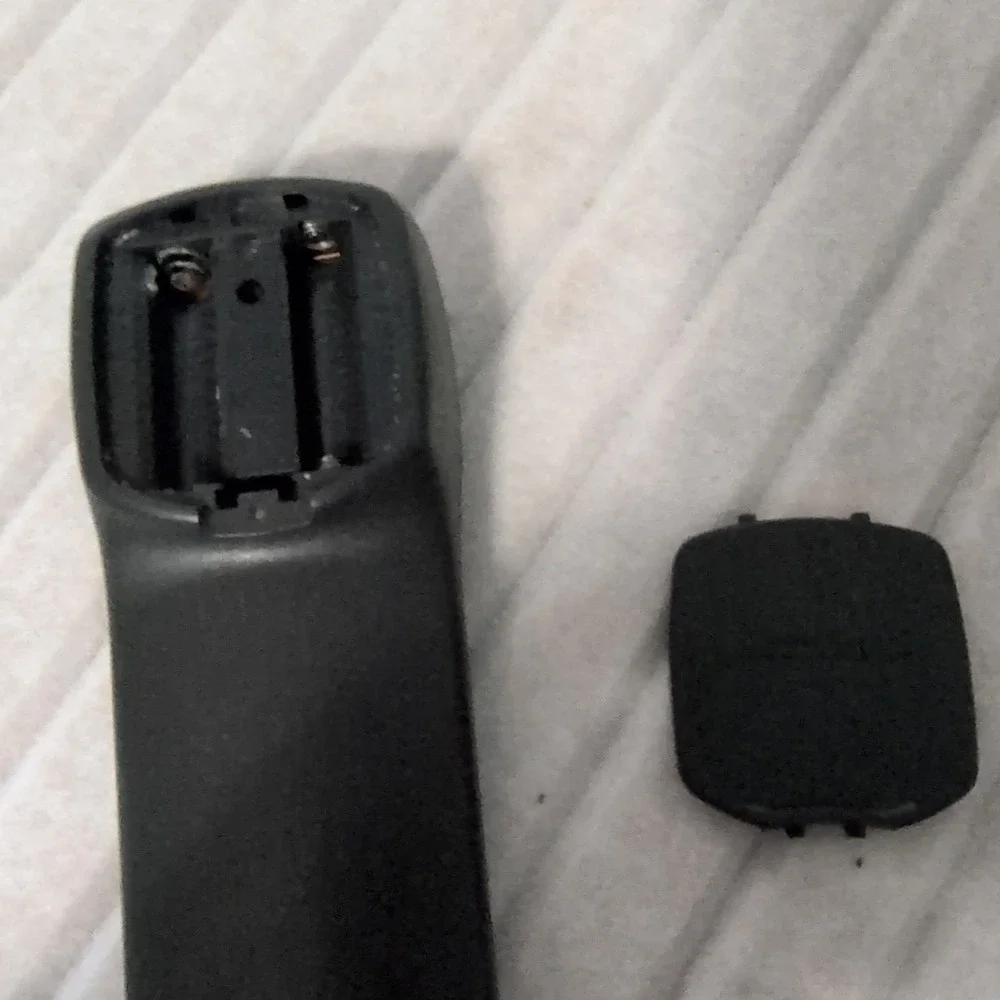 Zenith Remote Control Black
